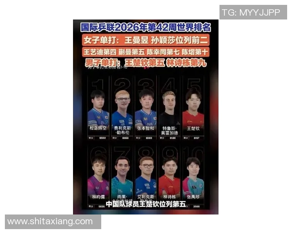 南京乒乓球队表现卓越最新个人能力排名前十选手揭晓
